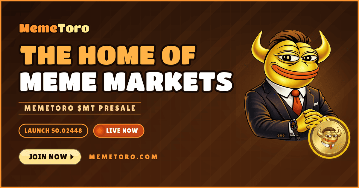 MemeToro Presale Hits $121K as AI Launchpad Development Advances