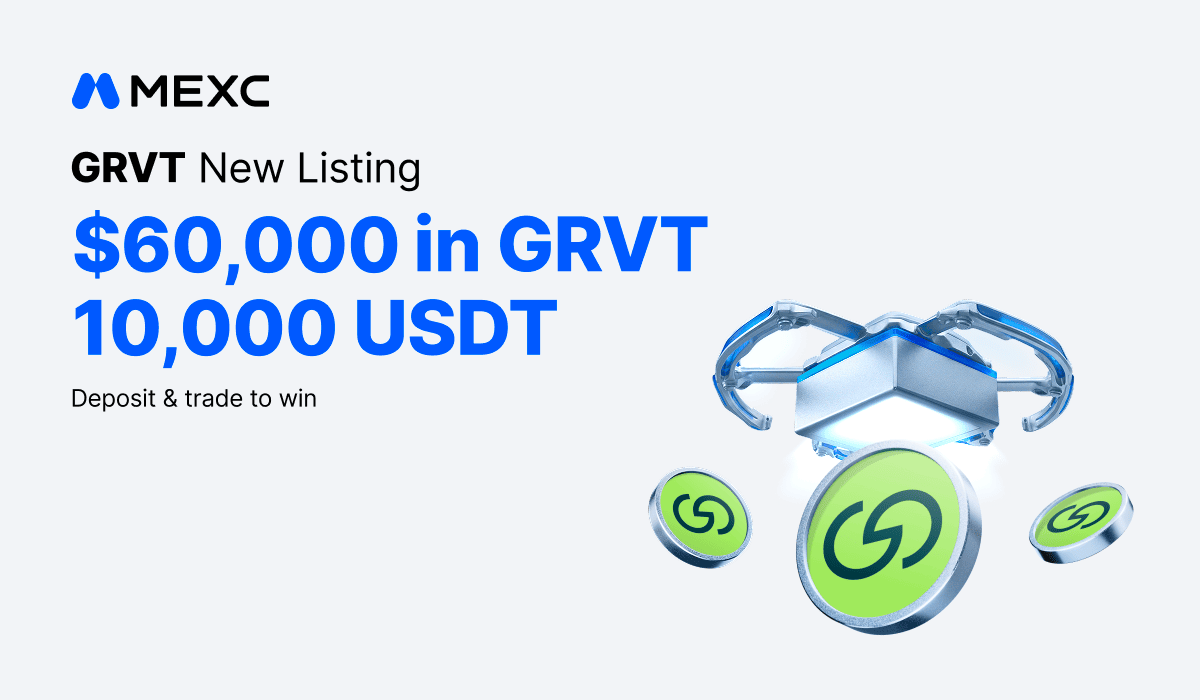 MEXC Lists GRVT Token with $70K in Airdrop Rewards for Traders
