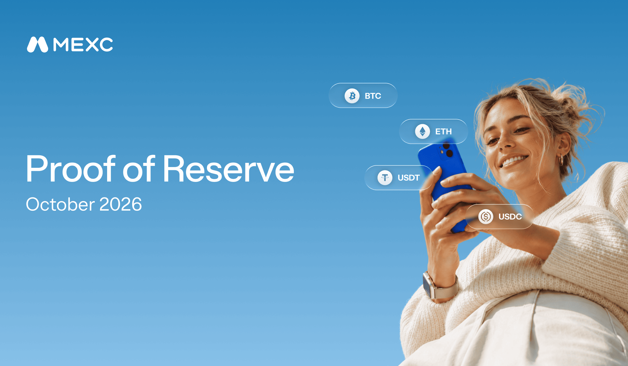 MEXC October 2026 Proof of Reserves: BTC at 294%, All Ratios Above 100%