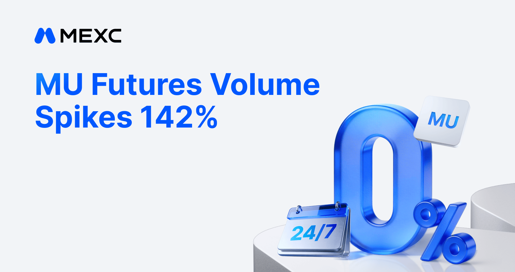 Micron Earnings Beat Drives 142% Surge in MU Futures Volume on MEXC
