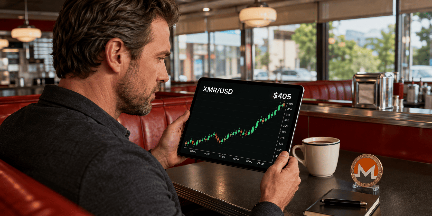 Monero tops $400 as derivatives signal bullish momentum; $416 in focus