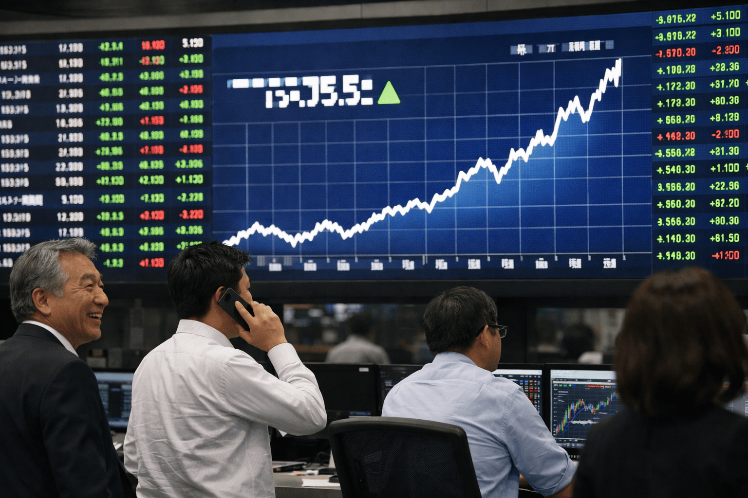 Nikkei 225 Fluctuates as Rising Bond Yields and Tech Rally Offset Yen Weakness