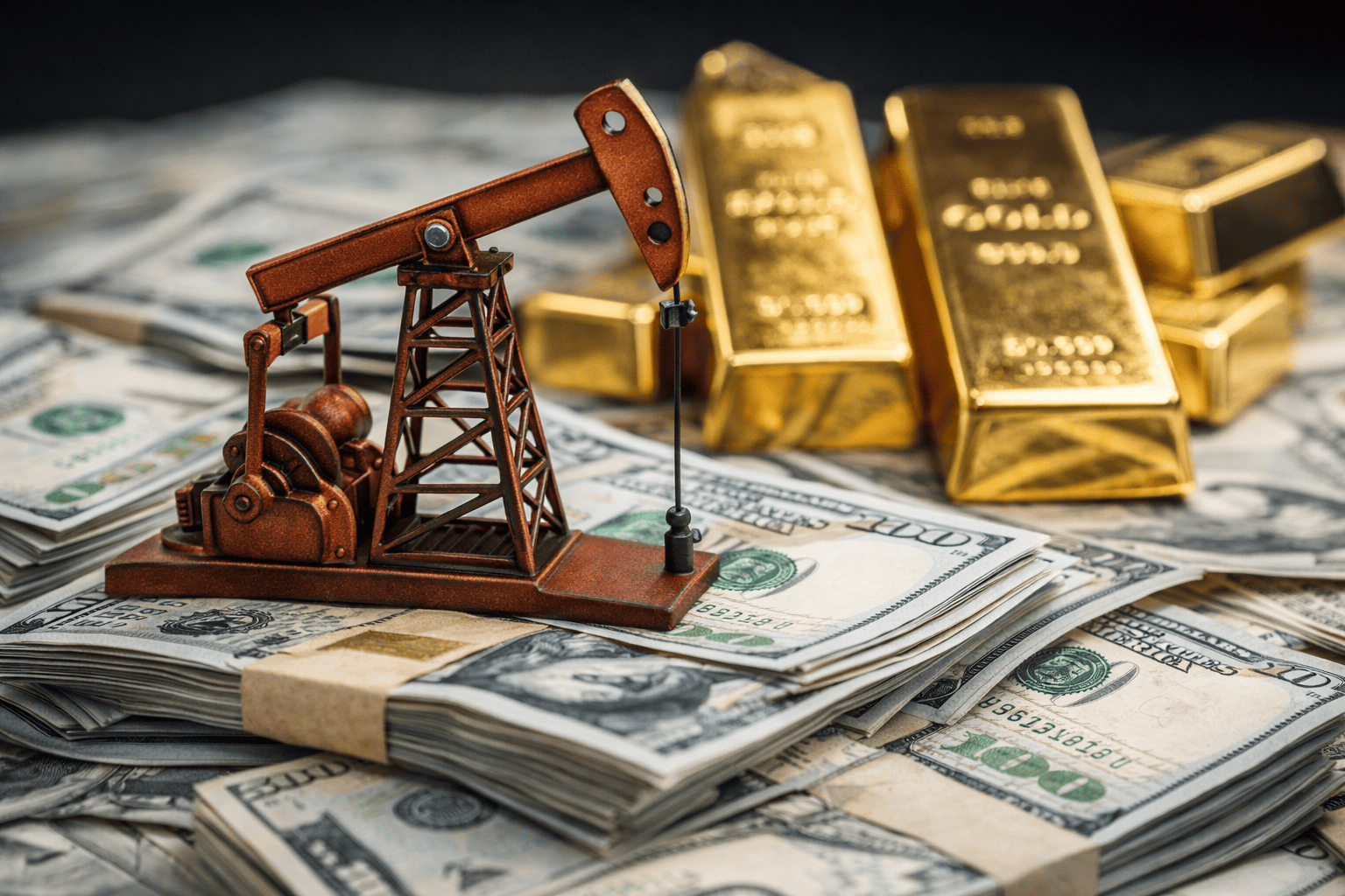 Oil Tumbles to 3-Month Low on US-Iran Deal; Gold Rises Above $4,300