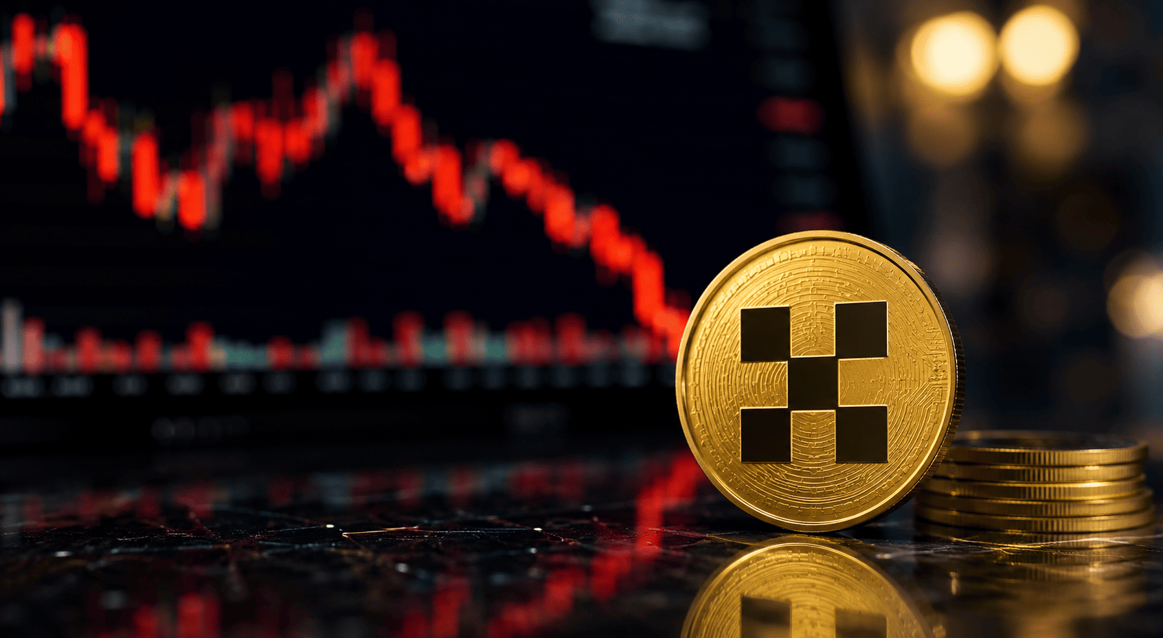 OKB Drops 2.2% as Crypto Sell-Off Intensifies; Key Support at $81