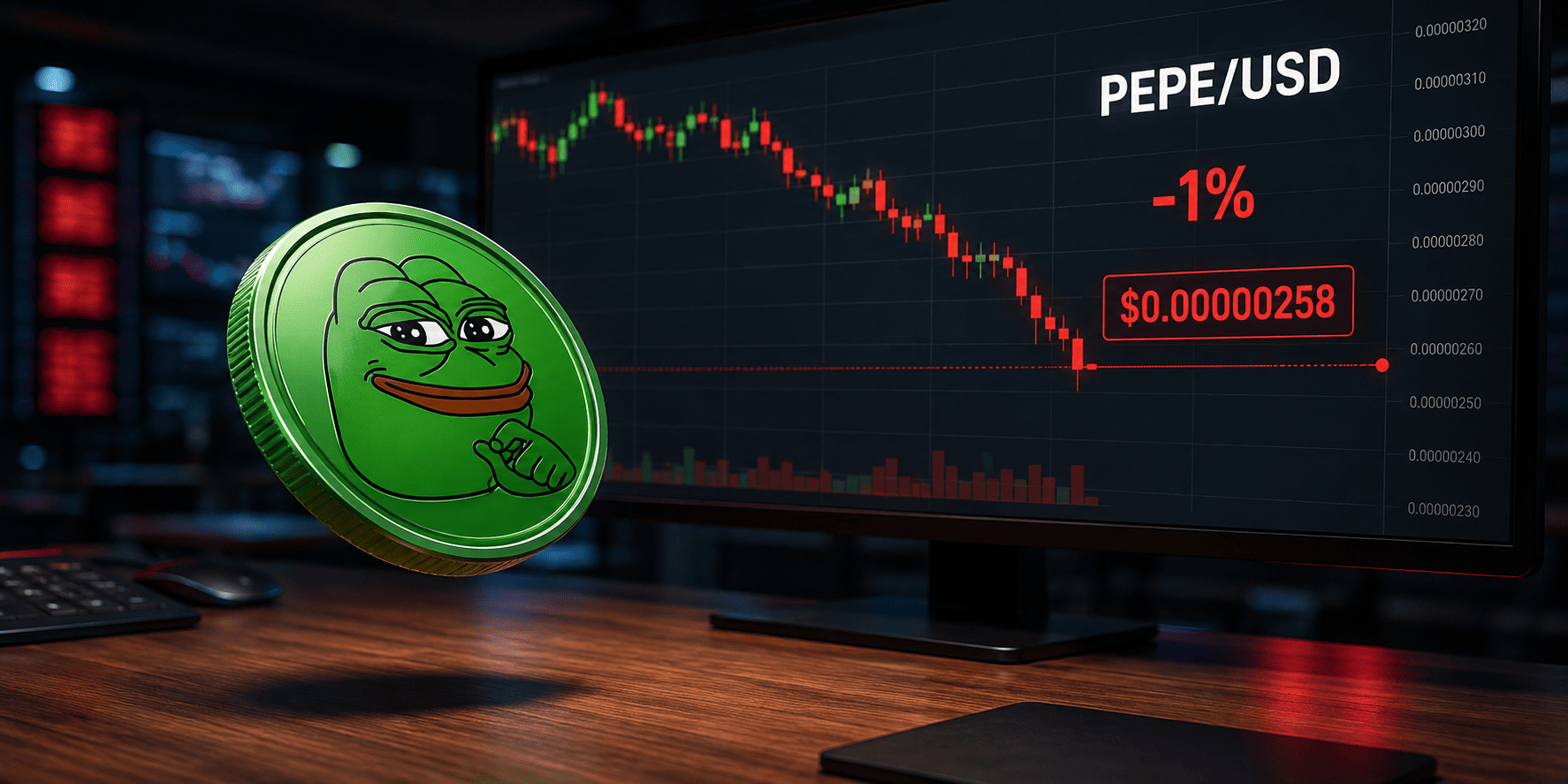 PEPE defends key support, but weak momentum risks another 10% drop