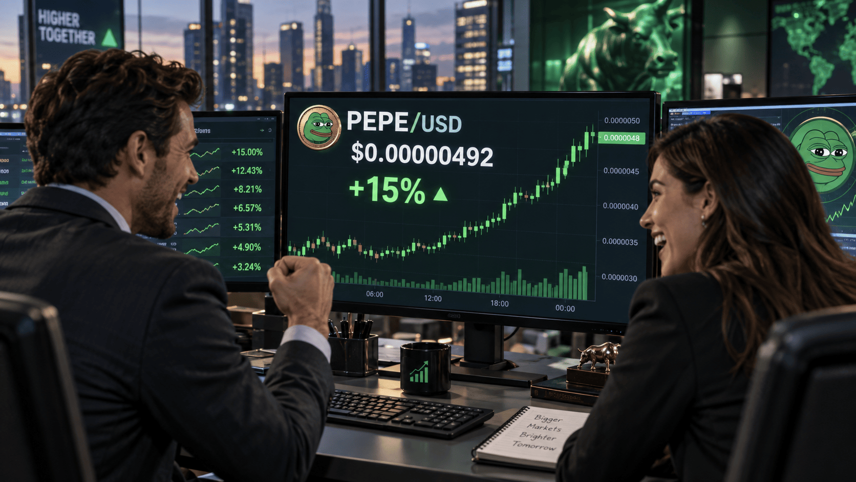 Pepe Jumps 15% as $2.33M in Short Liquidations Fuel Meme Coin Rally