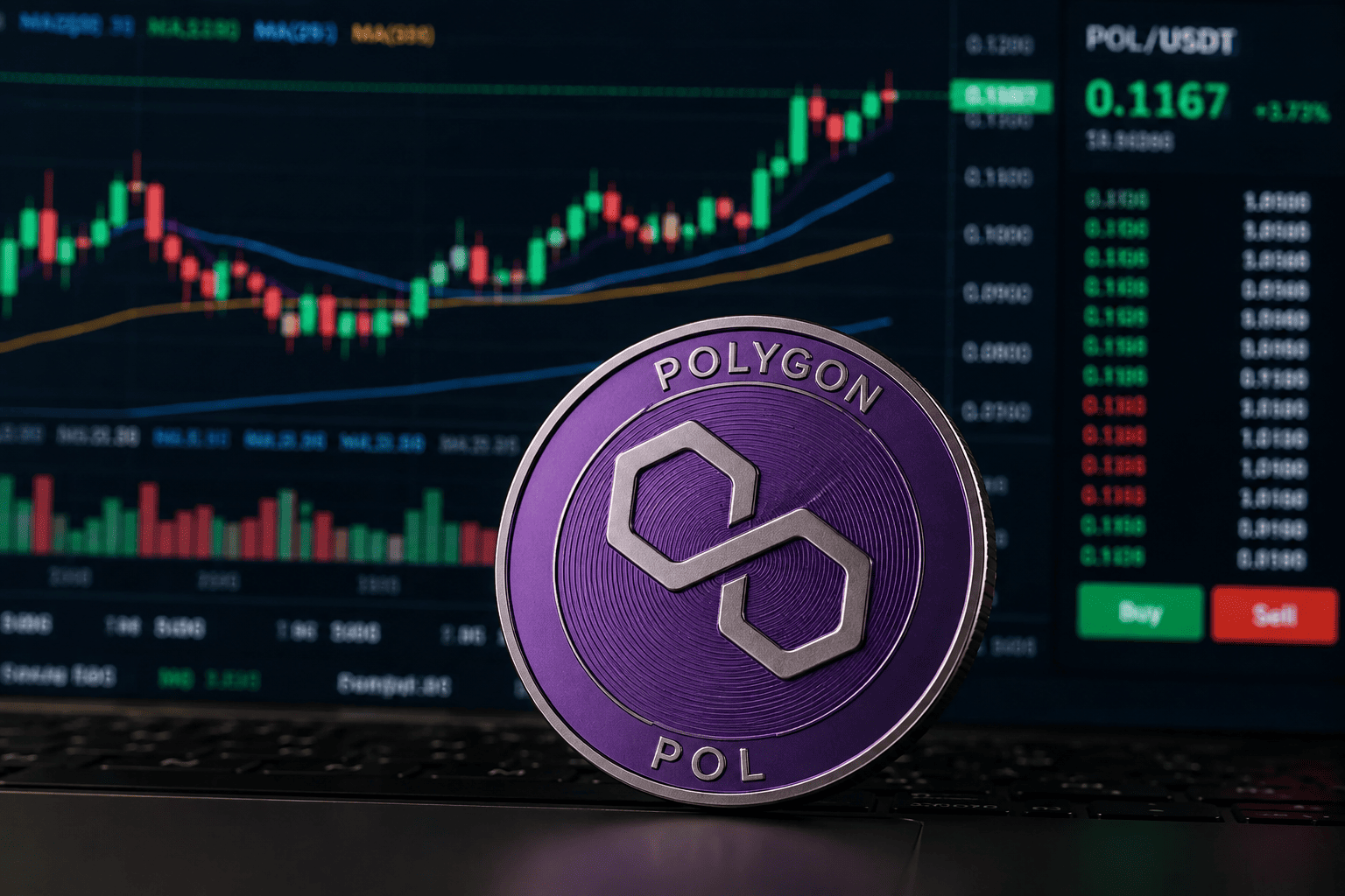 Polygon's POL jumps 50% as breakout targets $0.14
