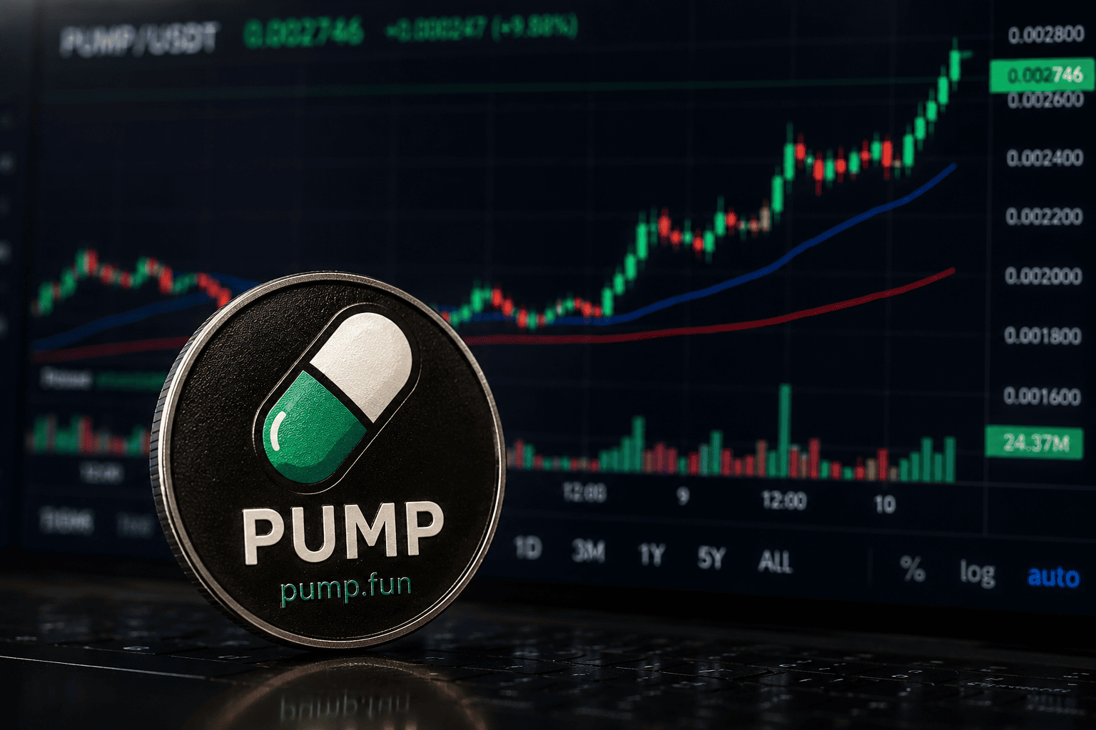 PUMP token jumps 30% on revenue surge, but August 14 unlock looms