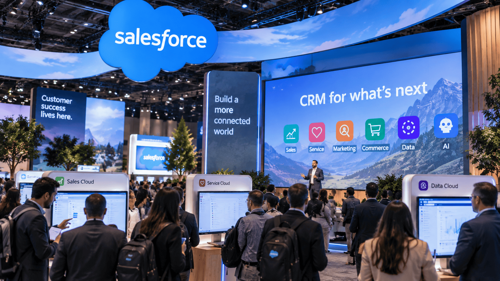 Salesforce shares slip 2% as Dreamforce outage disrupts cloud services
