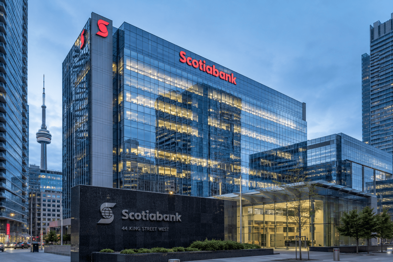 Scotiabank hits record high after strong Q3; analysts see more upside