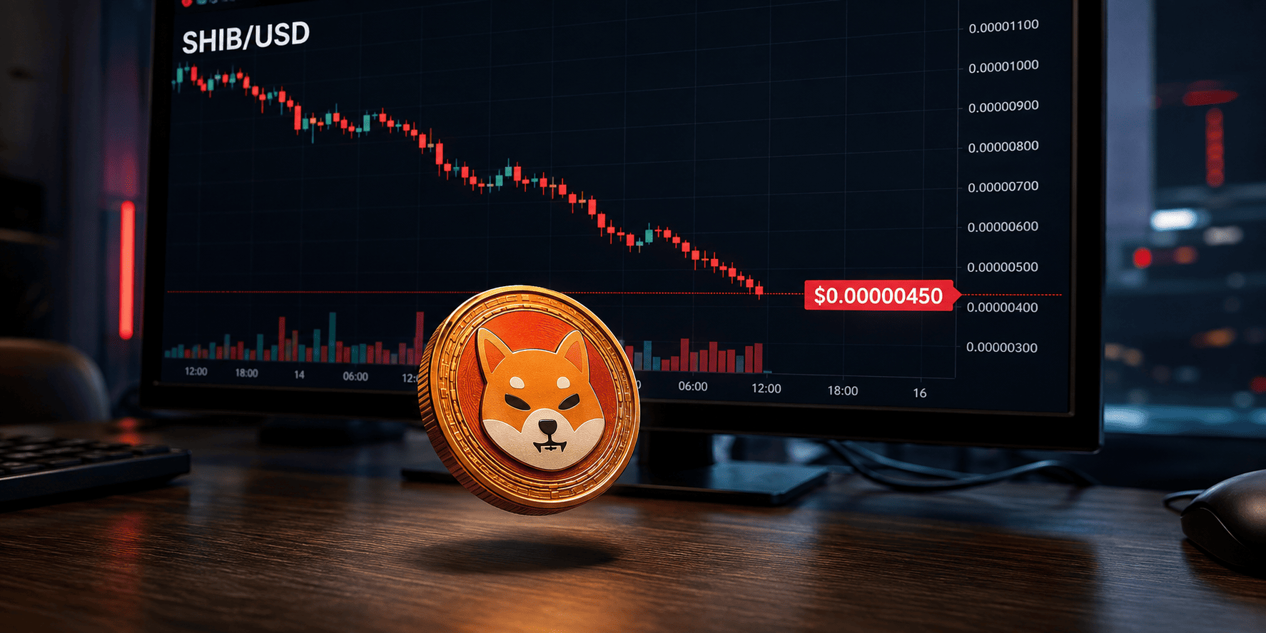 SHIB slides 23% from August peak as derivatives signal caution