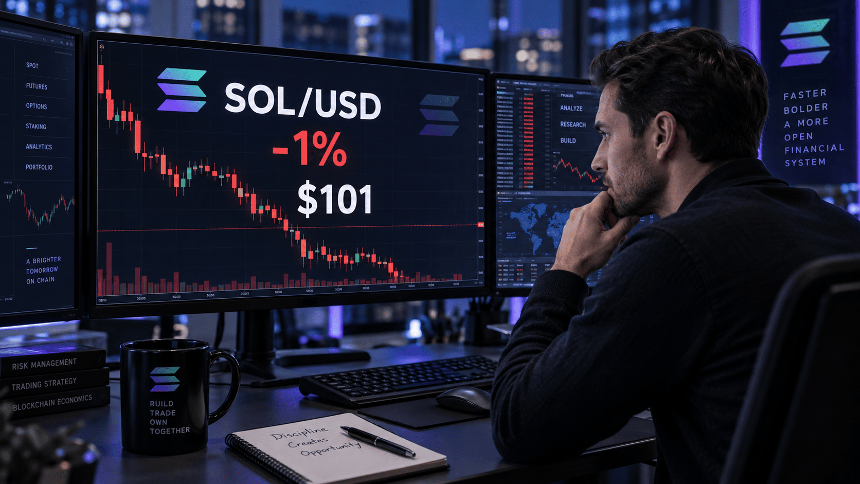 Solana holds $100 as ETF inflows and network metrics improve