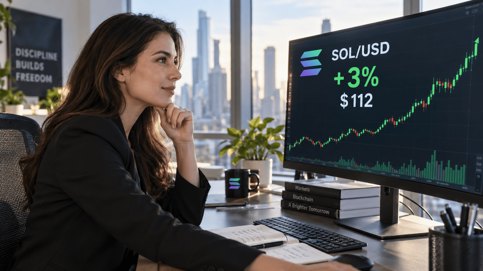 Solana's $120 test: futures volume 10x spot, ETF inflows persist