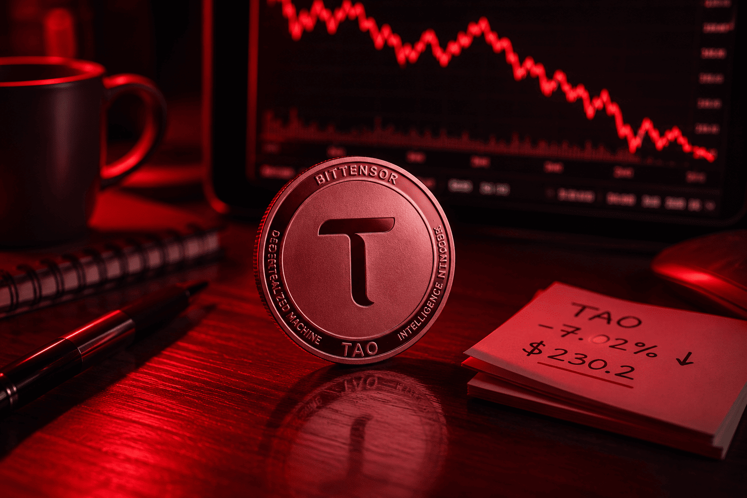 TAO Slides 7% as Root Reborn Proposal Raises Validator Power Concerns