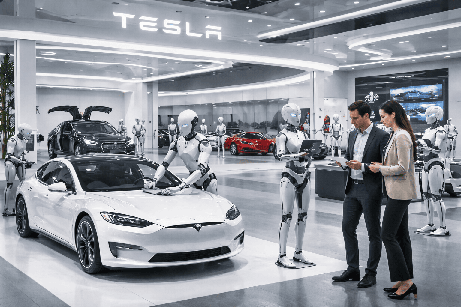 Tesla Rises 2% as Jefferies Warns Merger Talk May Detach Valuation from Fundamentals