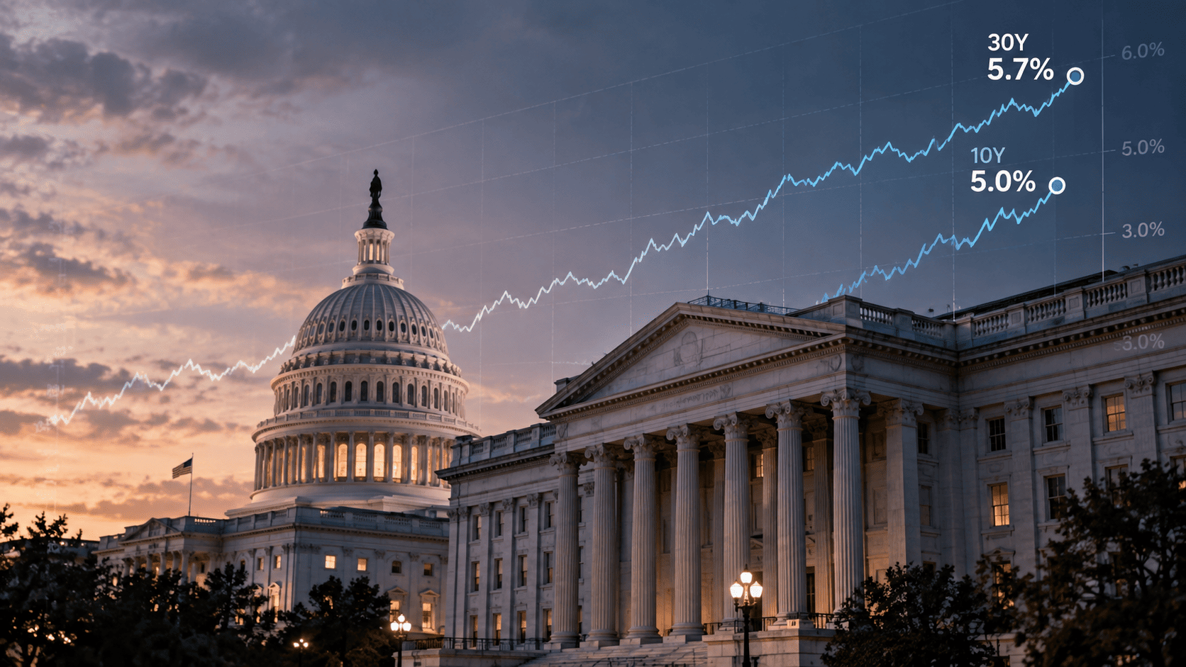 Treasury Yields at 5%: Analysts See Structural Shift in Cost of Capital