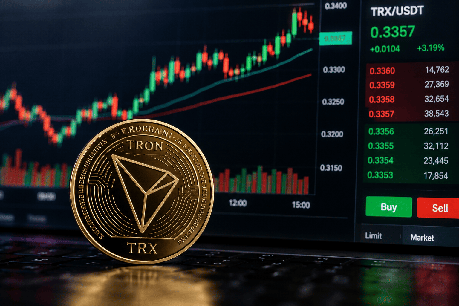 TRX climbs 2.5% as TRON stablecoin transfers hit $2.1T in Q2