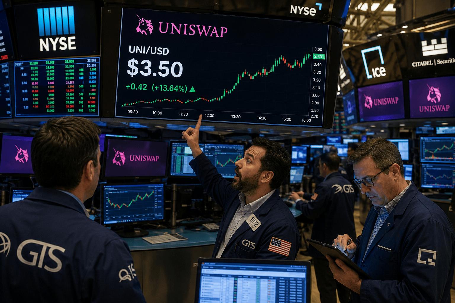 Uniswap Gains 5% as Stablecoin Volume Dominance and Derivatives Data Signal Rally Potential