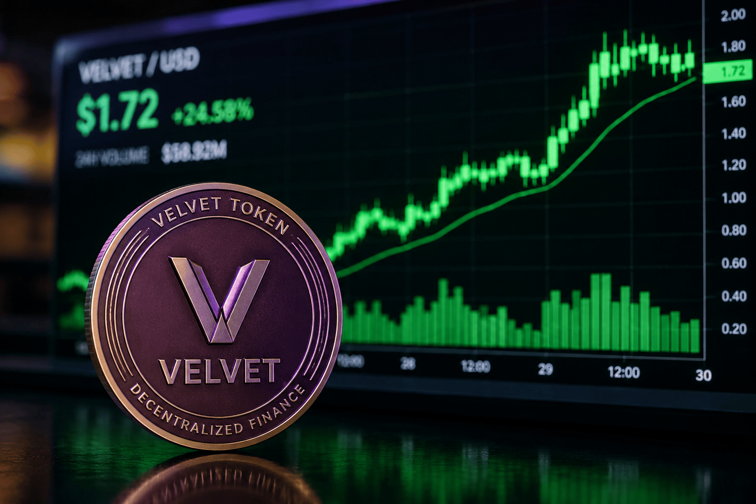 VELVET's 300% Rally Falters: Overbought Signals and Token Unlocks Loom