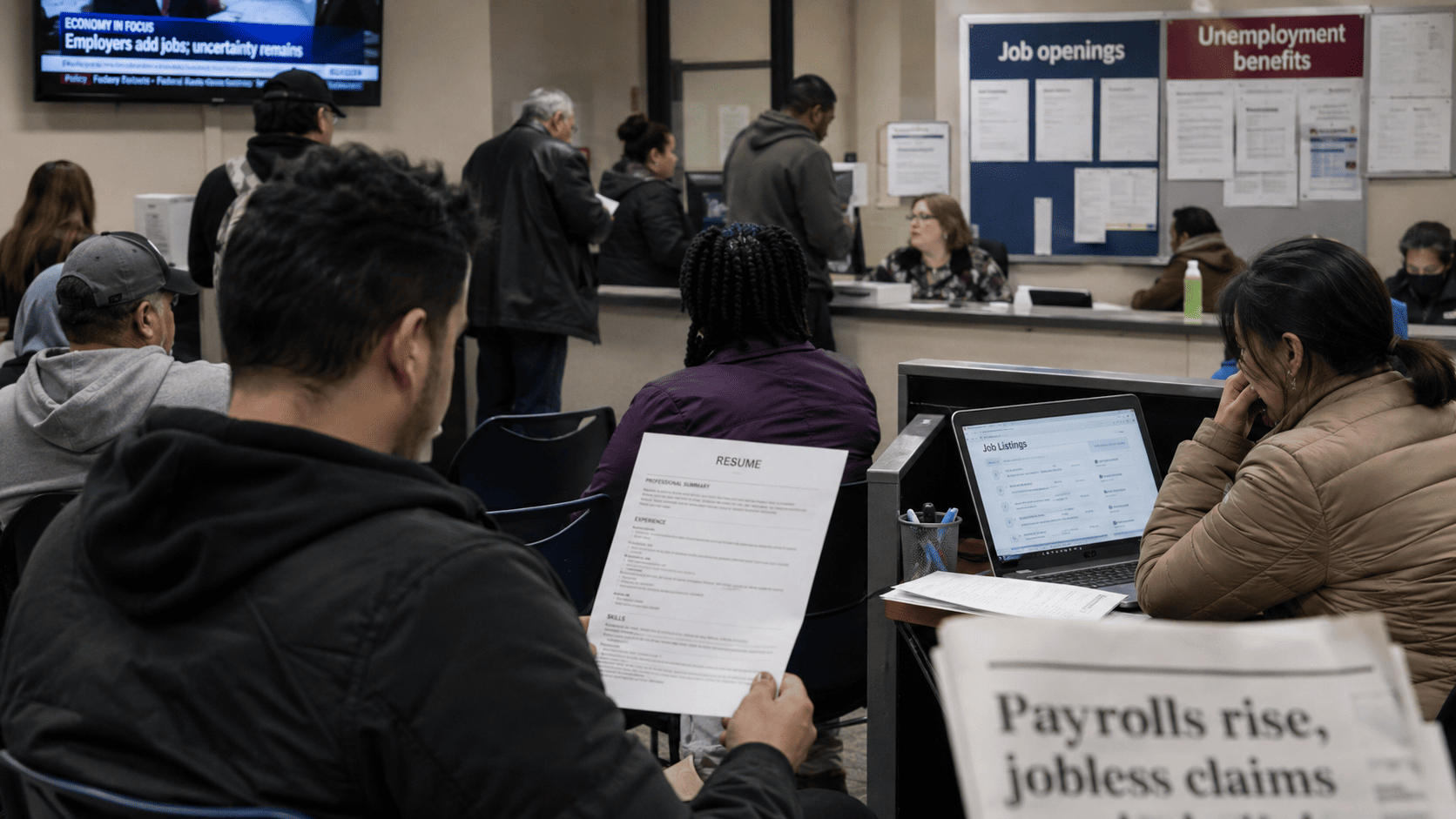 Why investors should track payrolls, claims, ADP, and JOLTS data