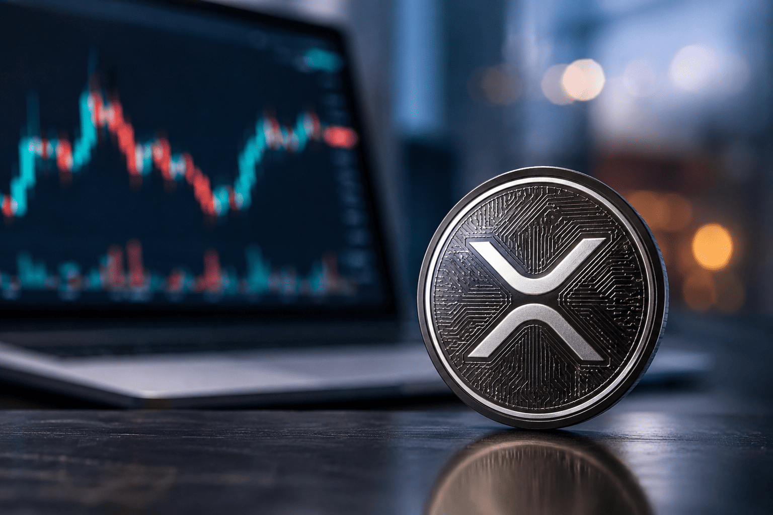 XRP drops below $1.50 as leveraged longs unwind after 70% surge
