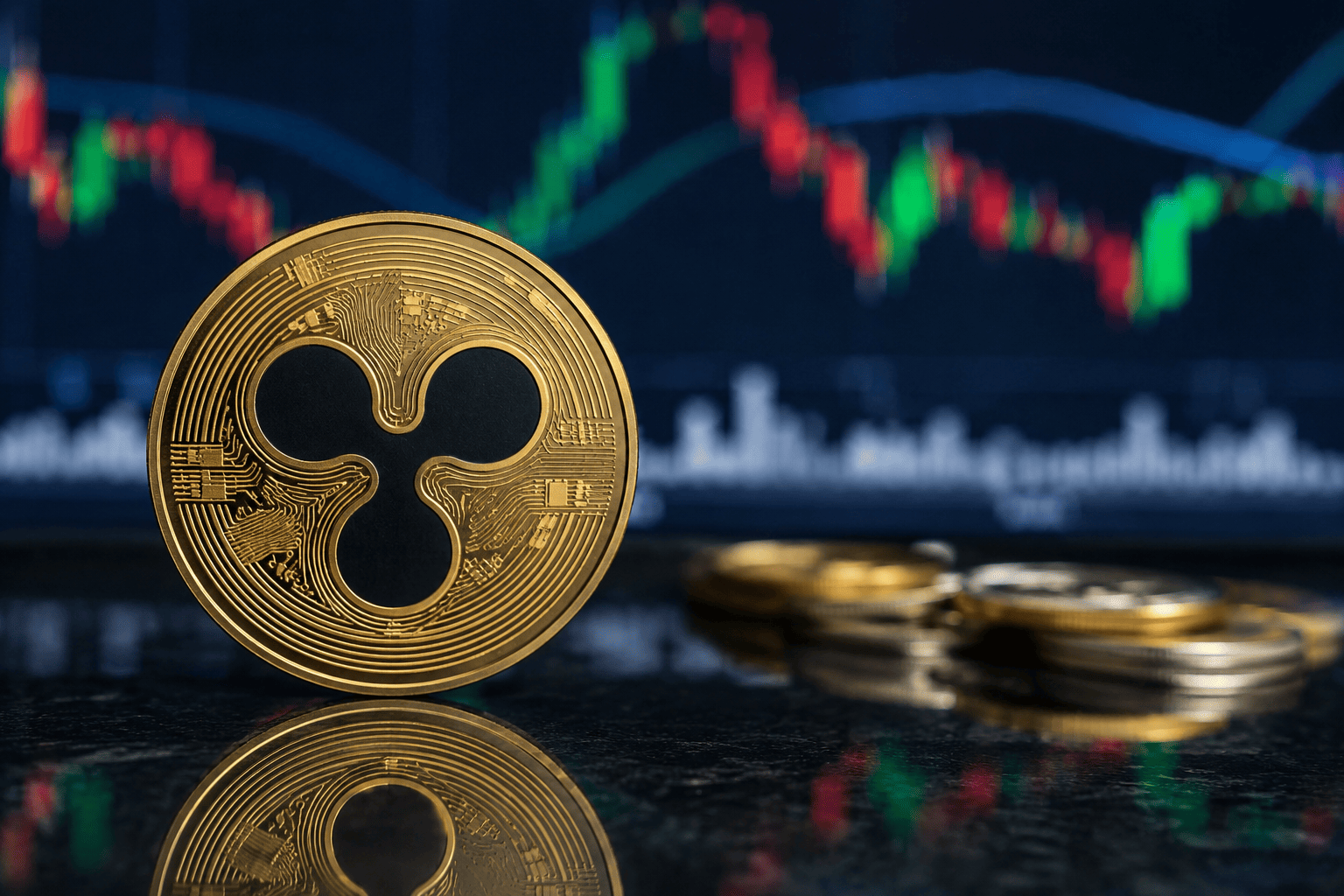 XRP drops to $1.41 as leverage surge amplifies pullback risk
