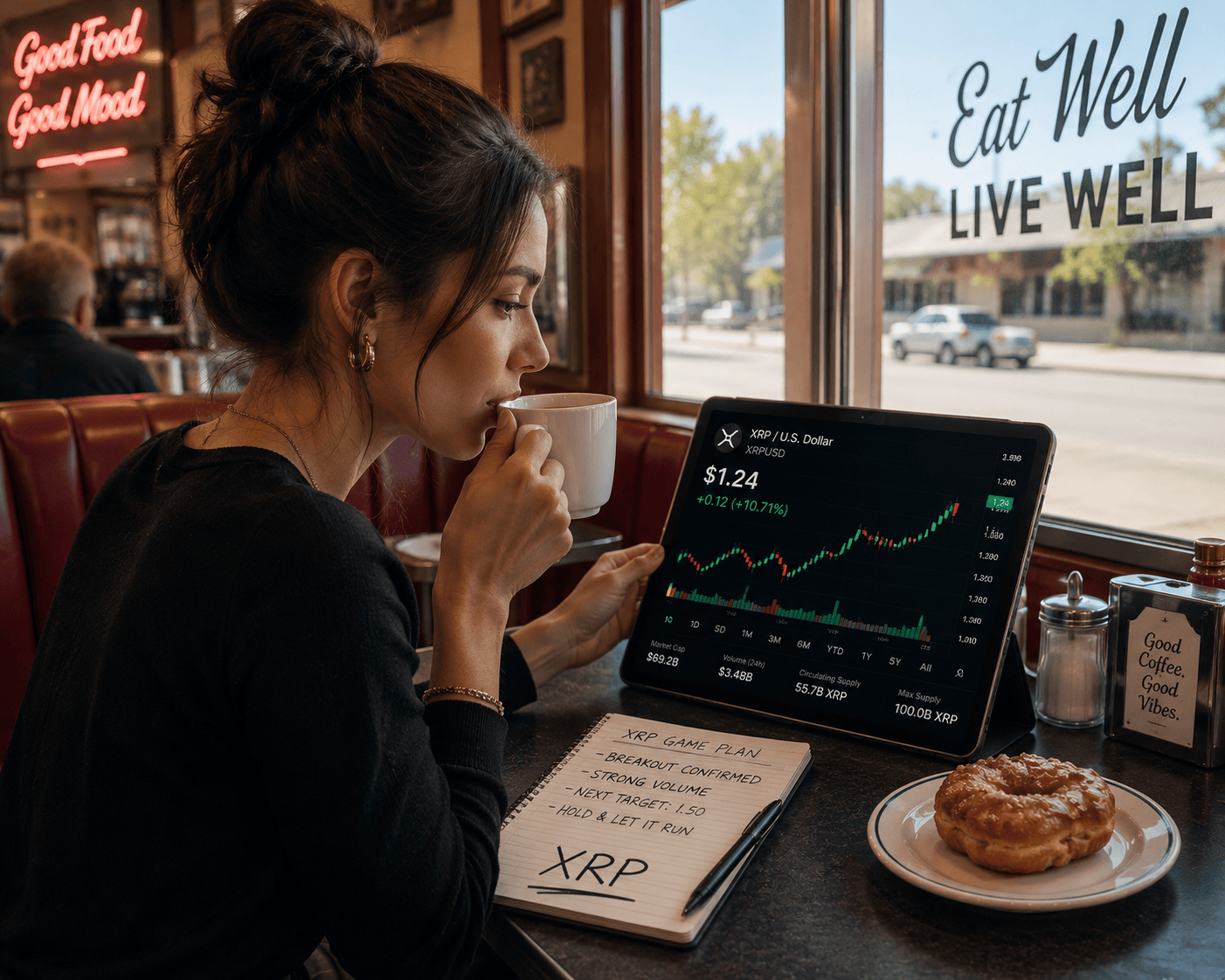 XRP Open Interest Surges to $2.89B as Traders Position for Rally Above $1.38