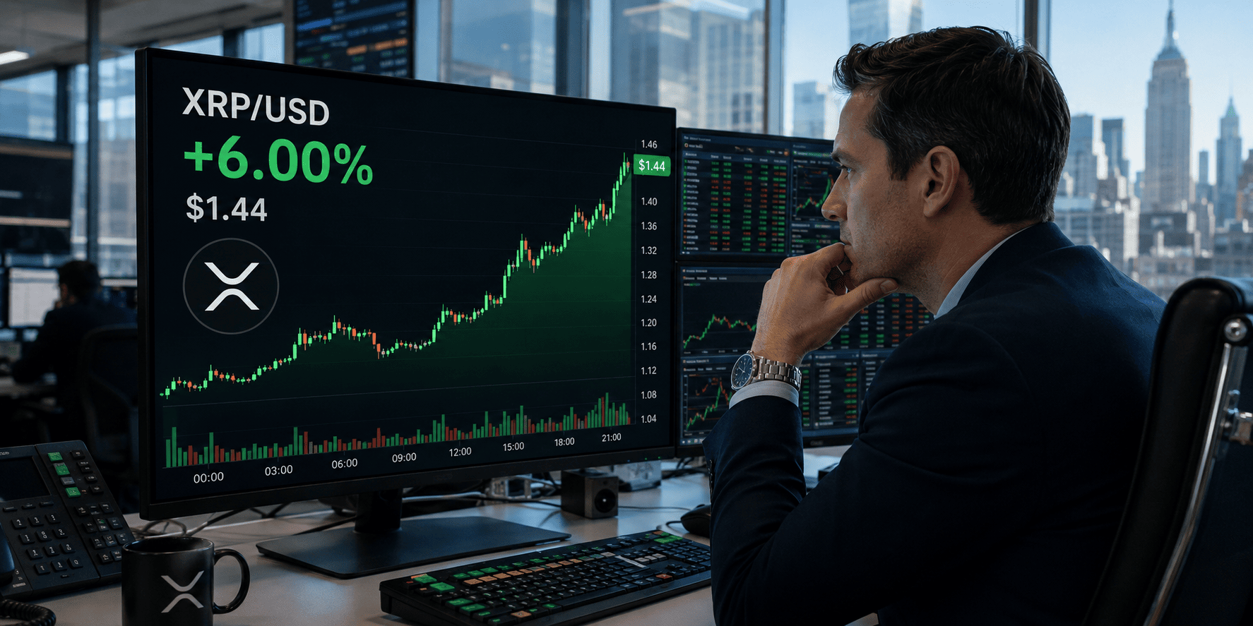 XRP rebounds 6% as ETF inflows persist and key resistance nears