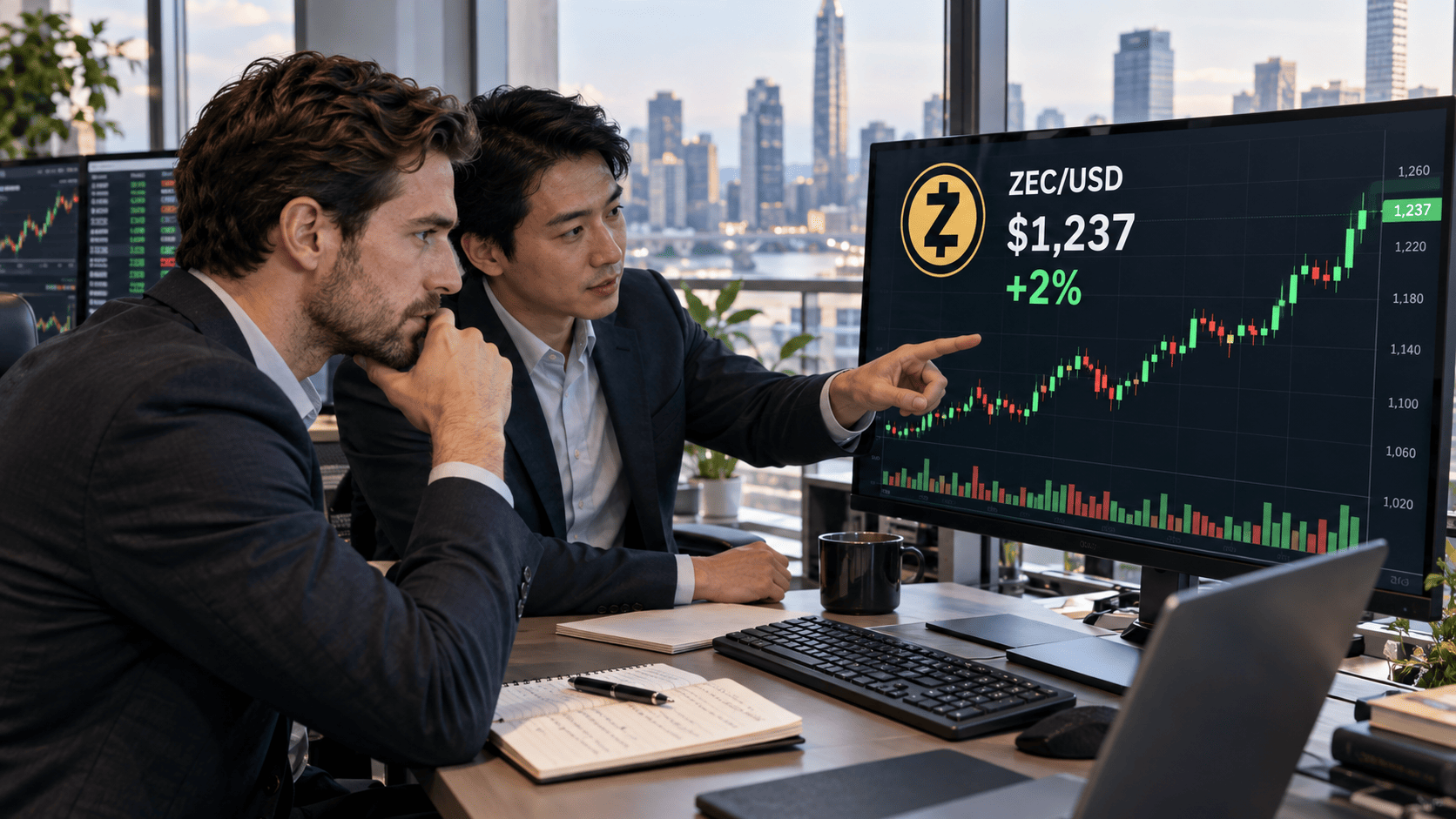 Zcash Rises 6% in Two Days Despite Grayscale Outflows; $1,320 Resistance in Focus