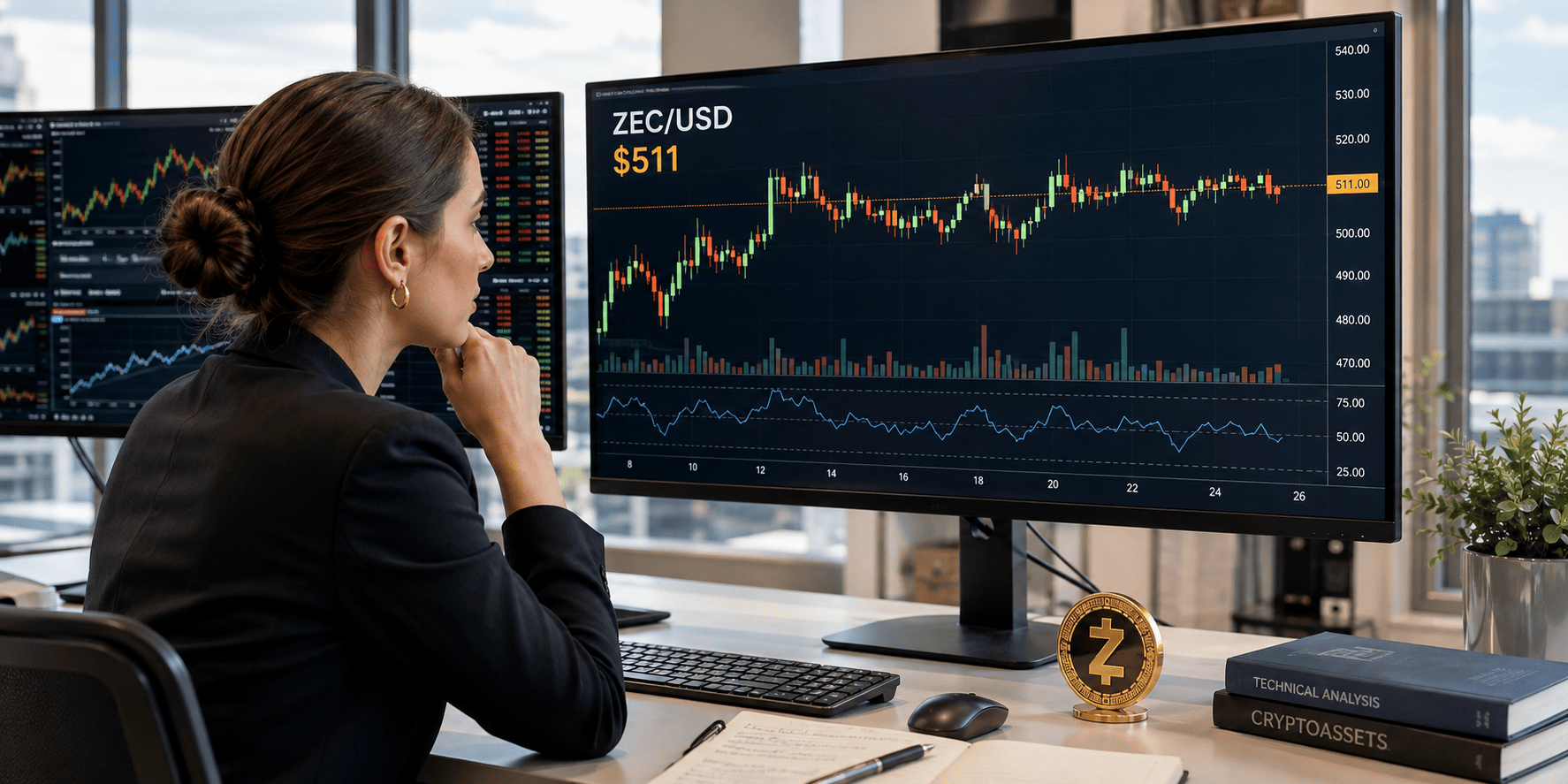 Zcash Shielded Migration Accelerates as Price Consolidates Near $500